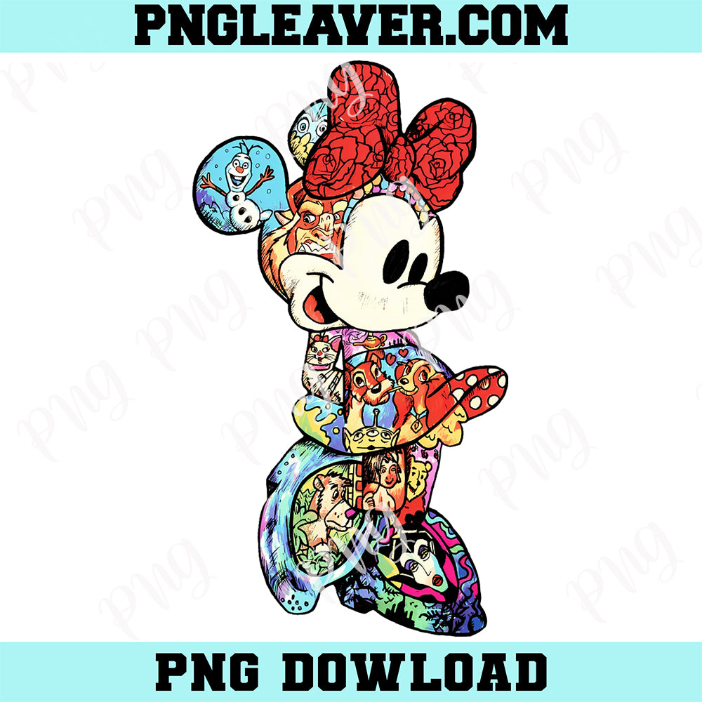 Couples Mickey And Minnie Mouse Png, Mickey And Minnie Matching Png