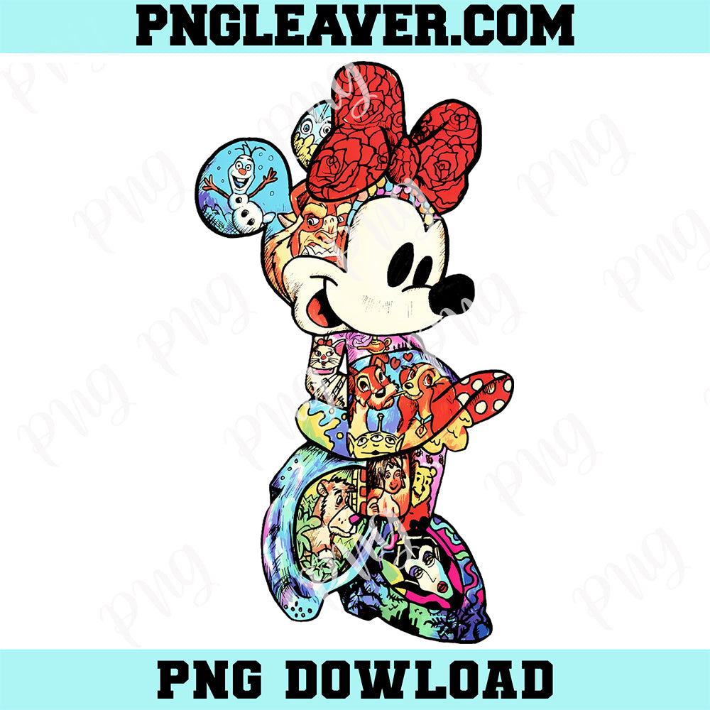Couples Mickey And Minnie Mouse Png, Mickey And Minnie Matching Png