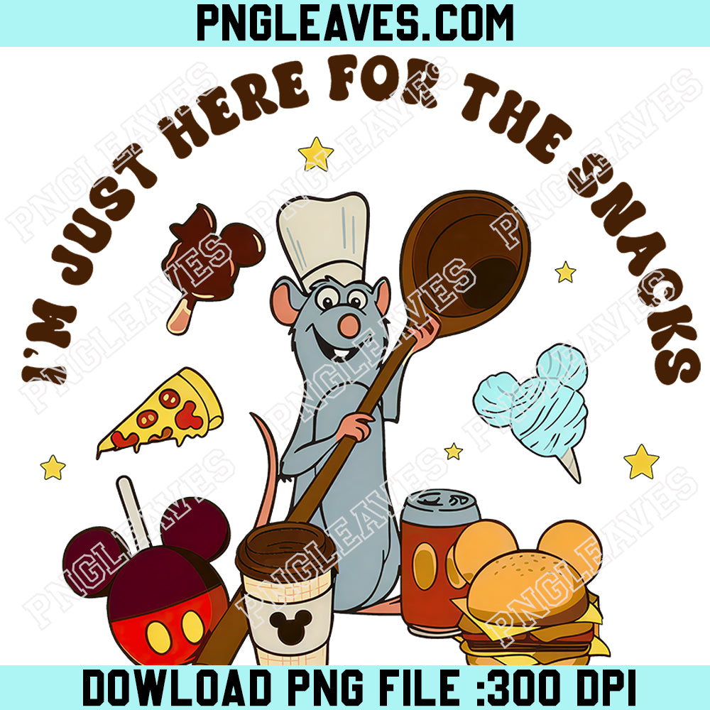 Remy Ratatouille Disney Snack PNG, Youth Disney PNG, Kids Disney Snack PNG