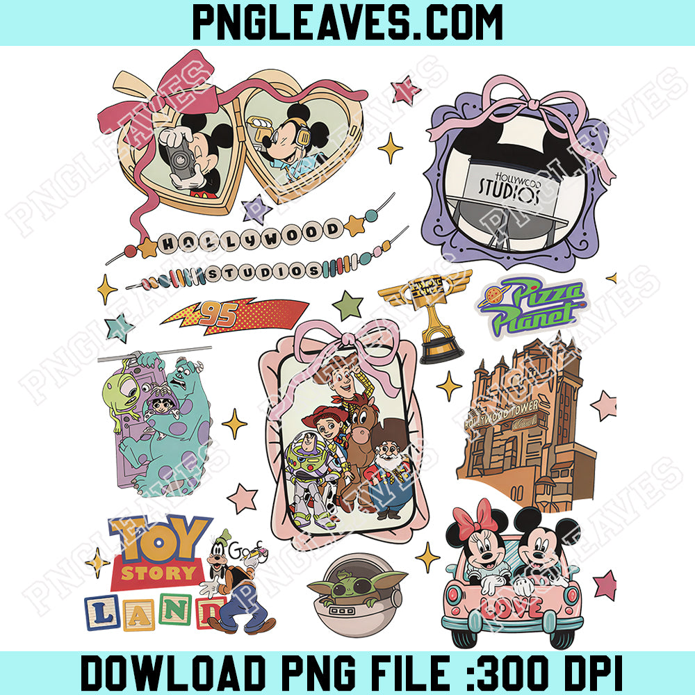 Disney Hollywood Studios PNG, Magical Parks PNG, Mickey And friend PNG