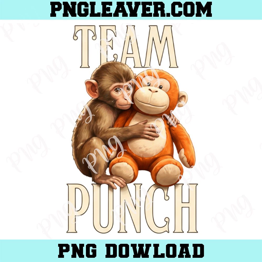 Baby Monkey Punch Team Punch Png, Baby Punch Team Png