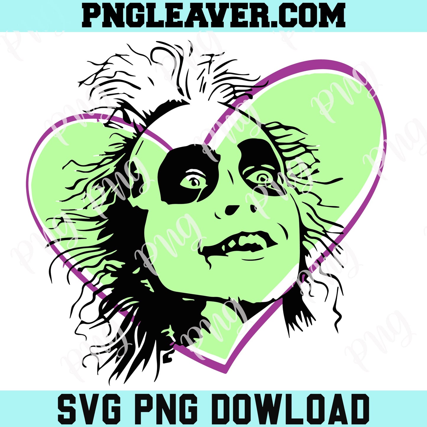 Beetlejuice Valentine Png Svg, Beetlejuice Movie Ghost Valentine's Day Anniversary Love Svg