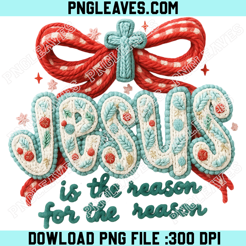 Coquette Christmas Jesus PNG, Preppy Floral Bow Png, Red Plaid Checkered Png, Faux Glitter Nativity Scene Png, Christian Holiday