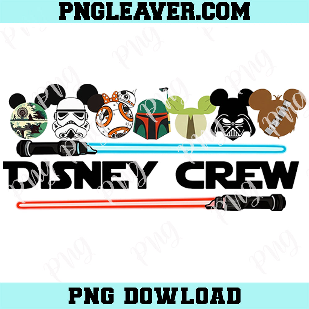 Disney Crew Star Wars Png, Stormtrooper PNG, Mandolorian Png, Darth Vader Png
