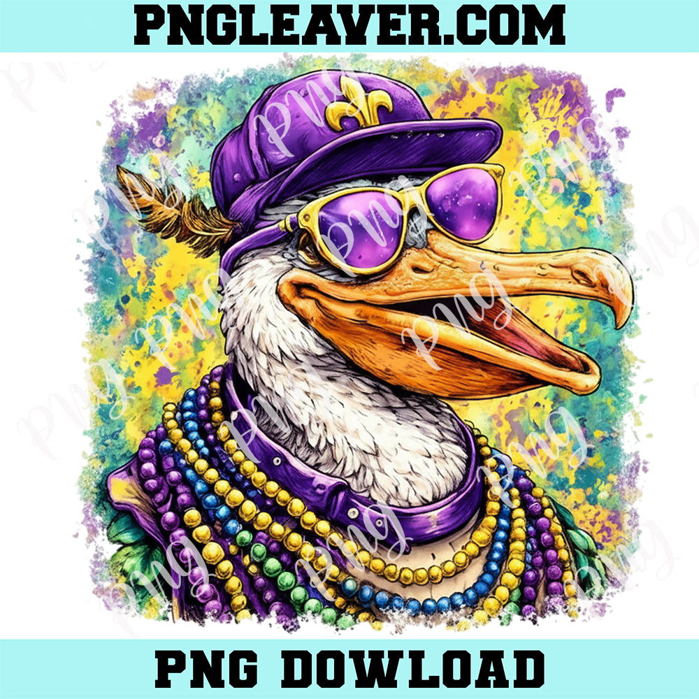 Fleur De Lis PNG, Mardi Gras Carnival Png, Mardi Gras Pelican Png, Mardi Gras Hunting Png, Louisiana Festival New Orleans PNG
