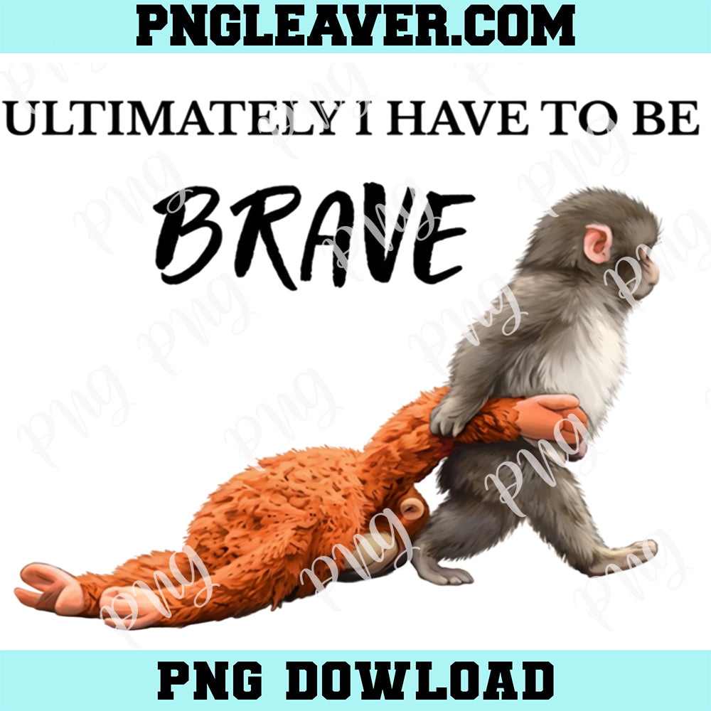 Punch Baby Monkey Png, Emotional Plush Toy Monkey Png, Lonely Baby Monkey Png