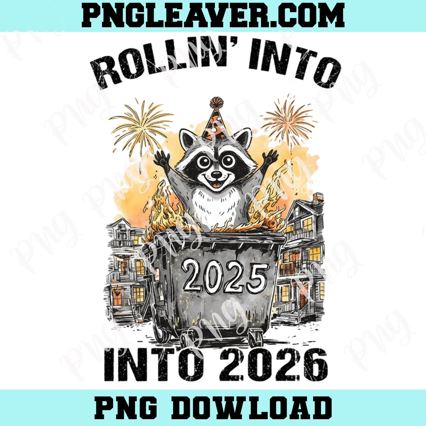 Racoon 2026 Snarky New Year PNG, Funny Raccoon Feral Girl Shirt Design, Sarcastic Holiday Digital Download, New Year New Me PNG, Hello 2026 PNG