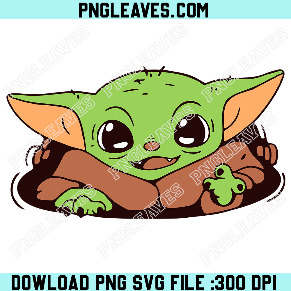 Star Wars Baby Yoda Design Svg Png, Baby Yoda Svg Png