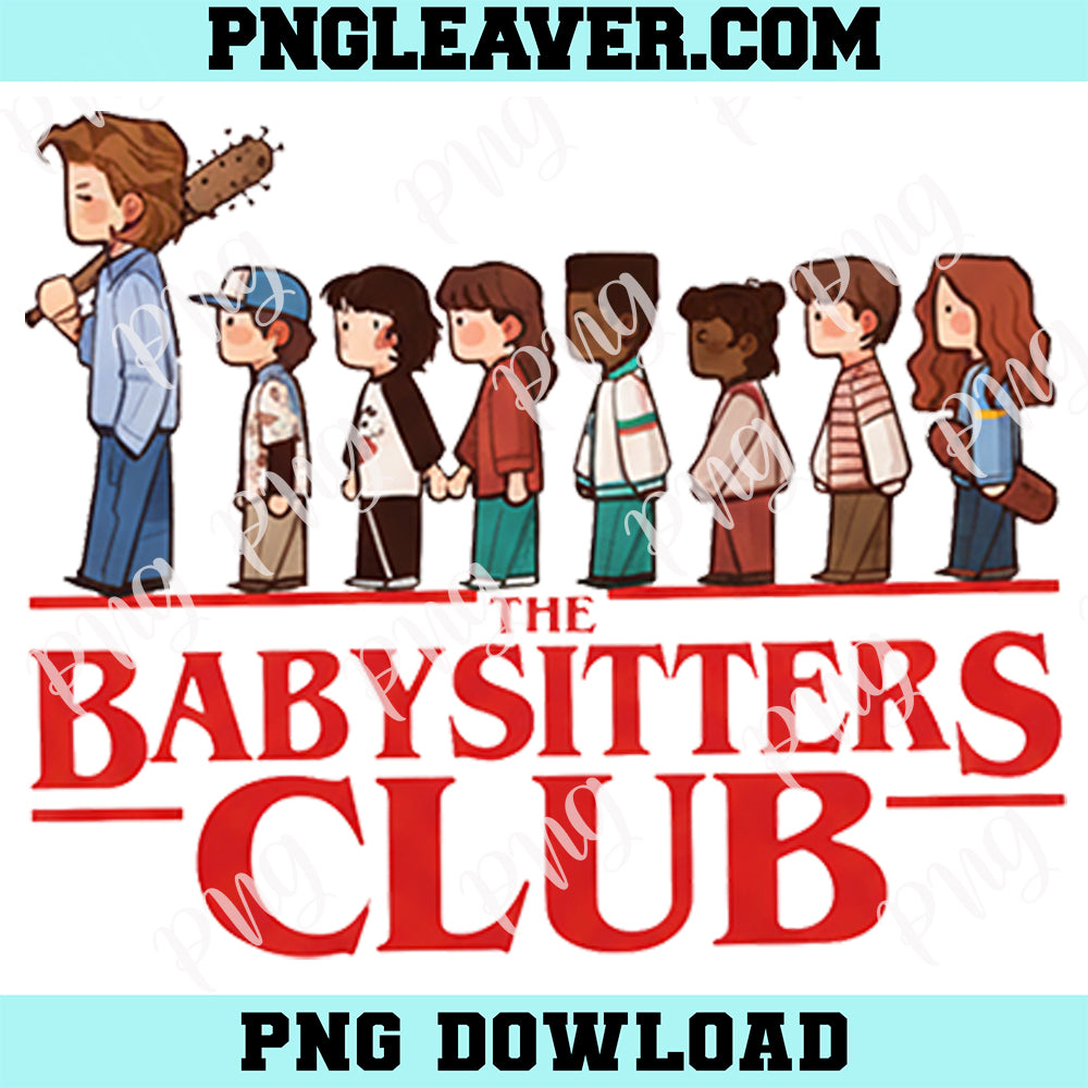 The Baby Sitters Club Png, Babysitter Harrington Png, Stranger Fan Gift Png