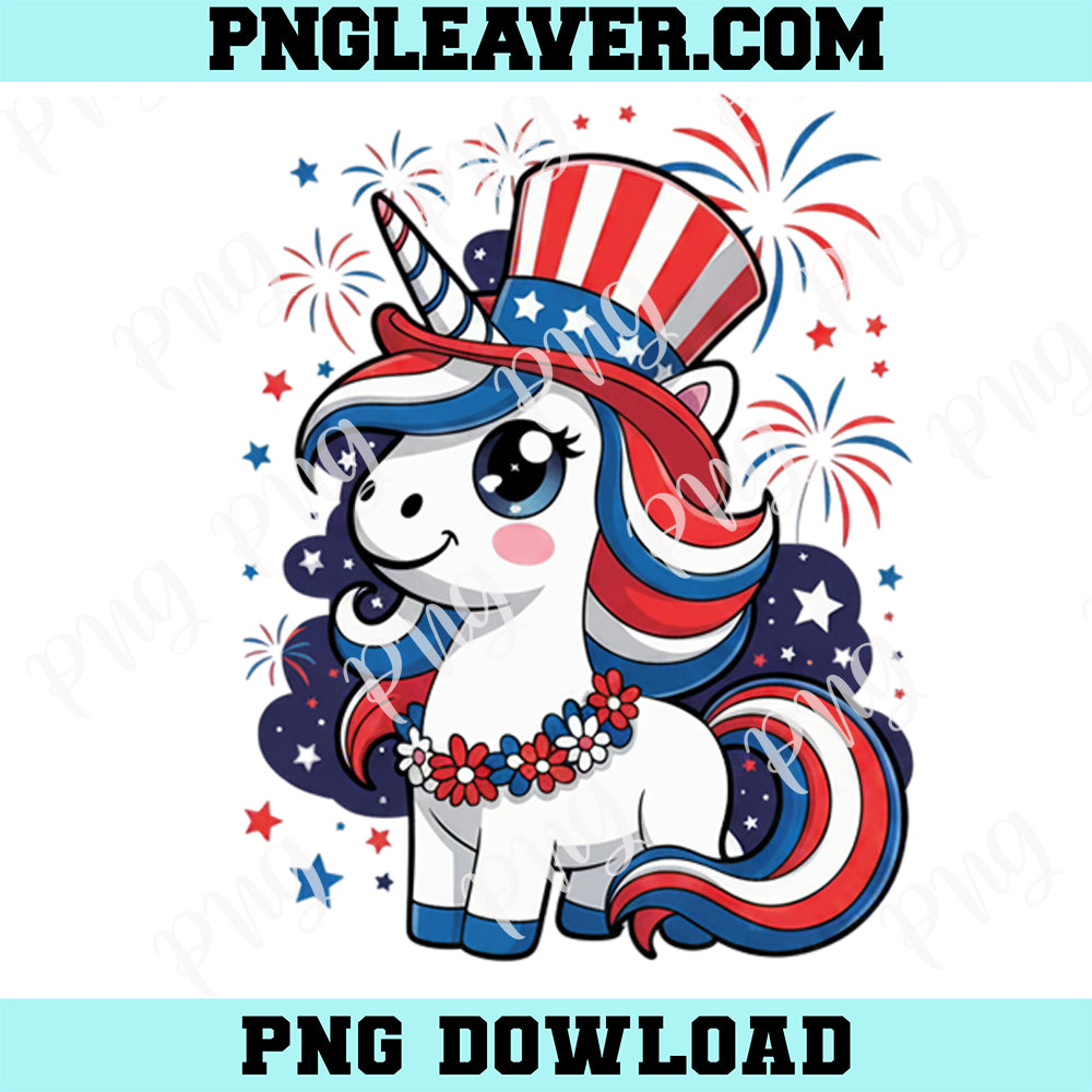 Baby Unicorn 4th Of July Png, Unicorn Patriotic Png, Unicorn 4th Of July Png, Unicorn Flag Usa Png