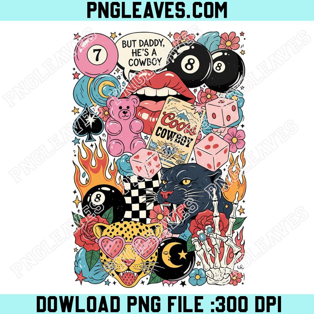 Retro Outlaw Tattoo Png, Western Grunge Collage Png