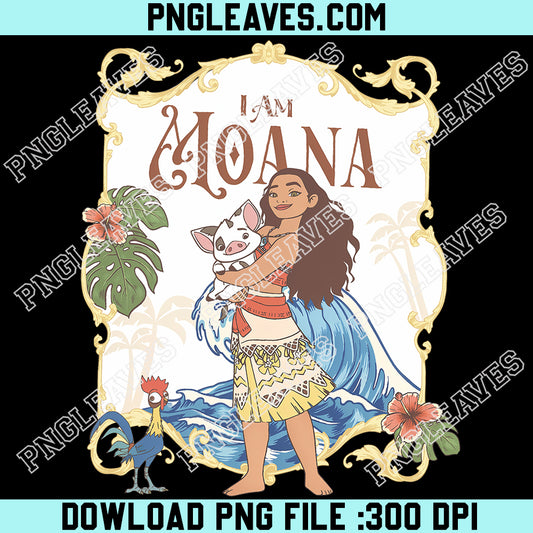 Disney Princess Moana Retro Png, Disney Princess Ariel Png, Disney Rapunzel Tiana Png