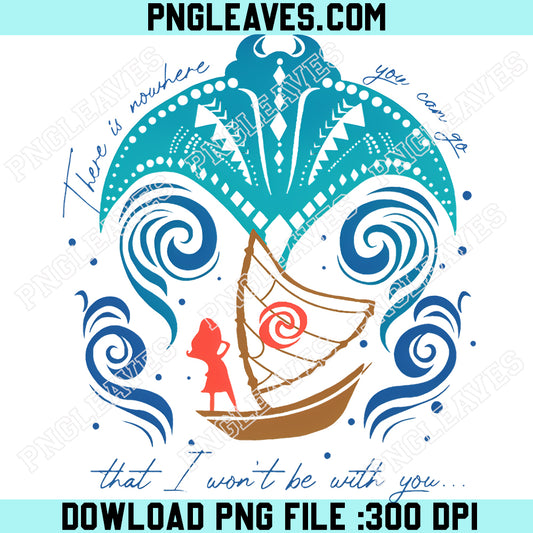 Moana And Manta Ray Png, Comfort Colors Disney Png, Disney Moana Png