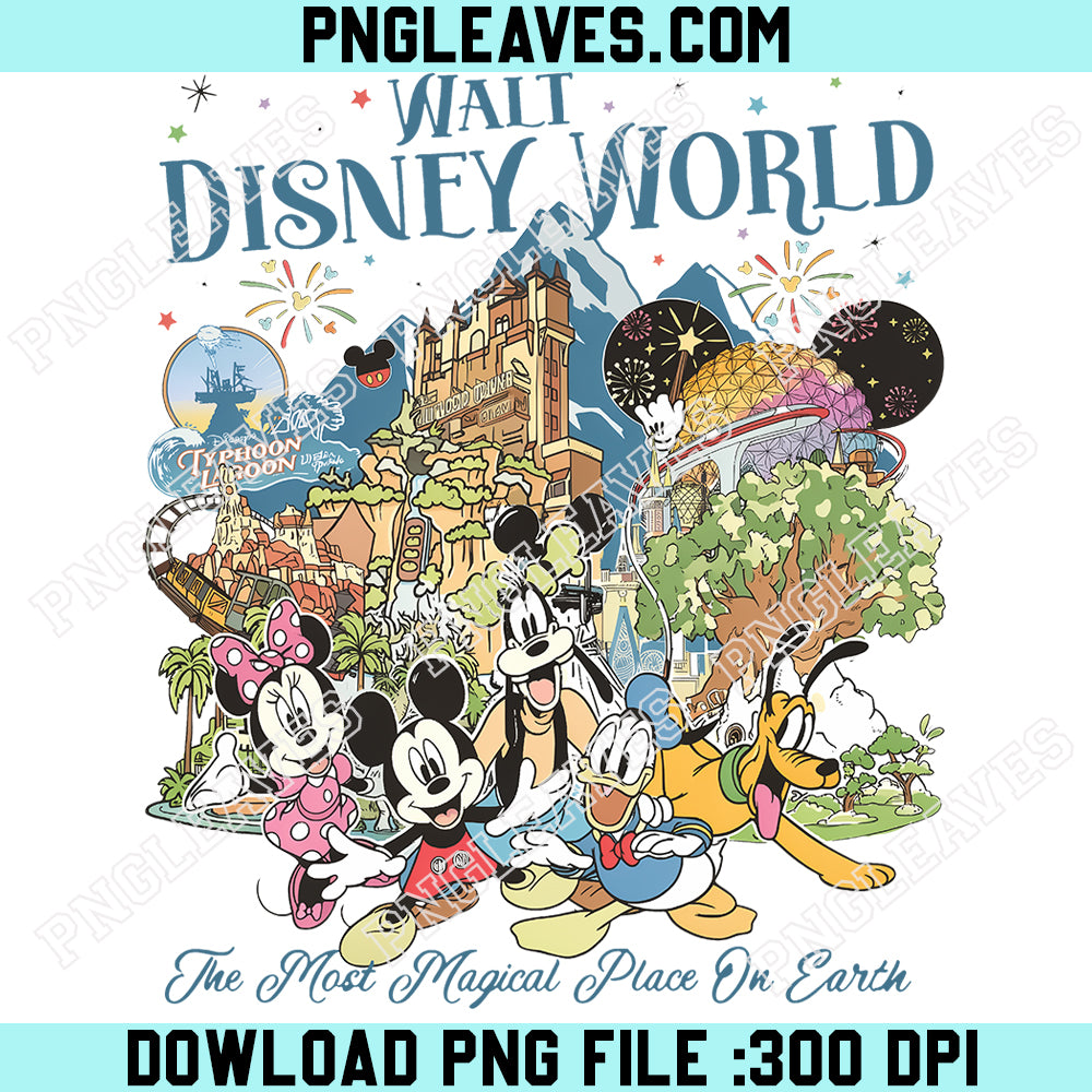 Walt DisneyWorld Funny Png, Disneyland Mickey Gifts Funny Png, 90s Magic Kingdom Png