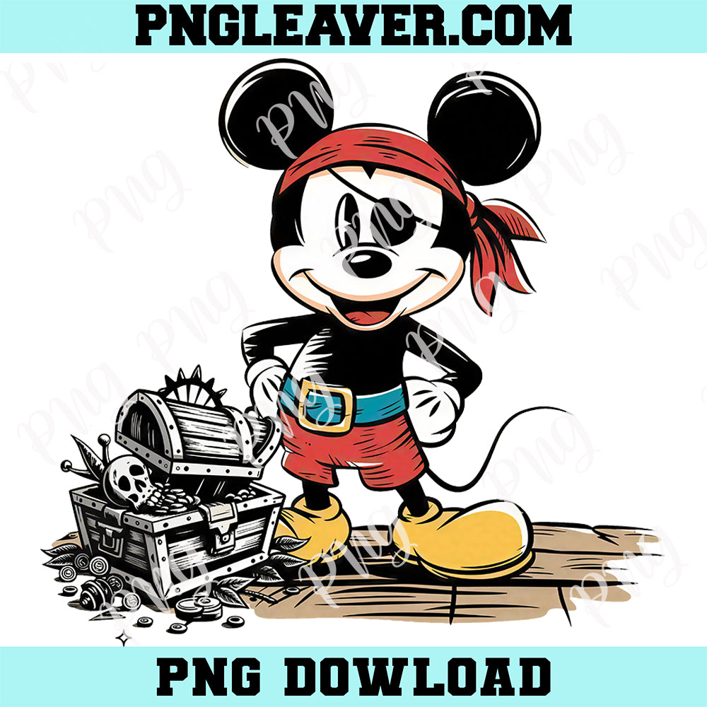 Pirates of The Caribbean Mickey Pirates Png, Mickey Pirates Png, Mickey Caribbean Png