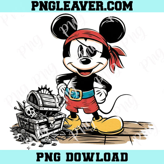 Pirates of The Caribbean Mickey Pirates Png, Mickey Pirates Png, Mickey Caribbean Png