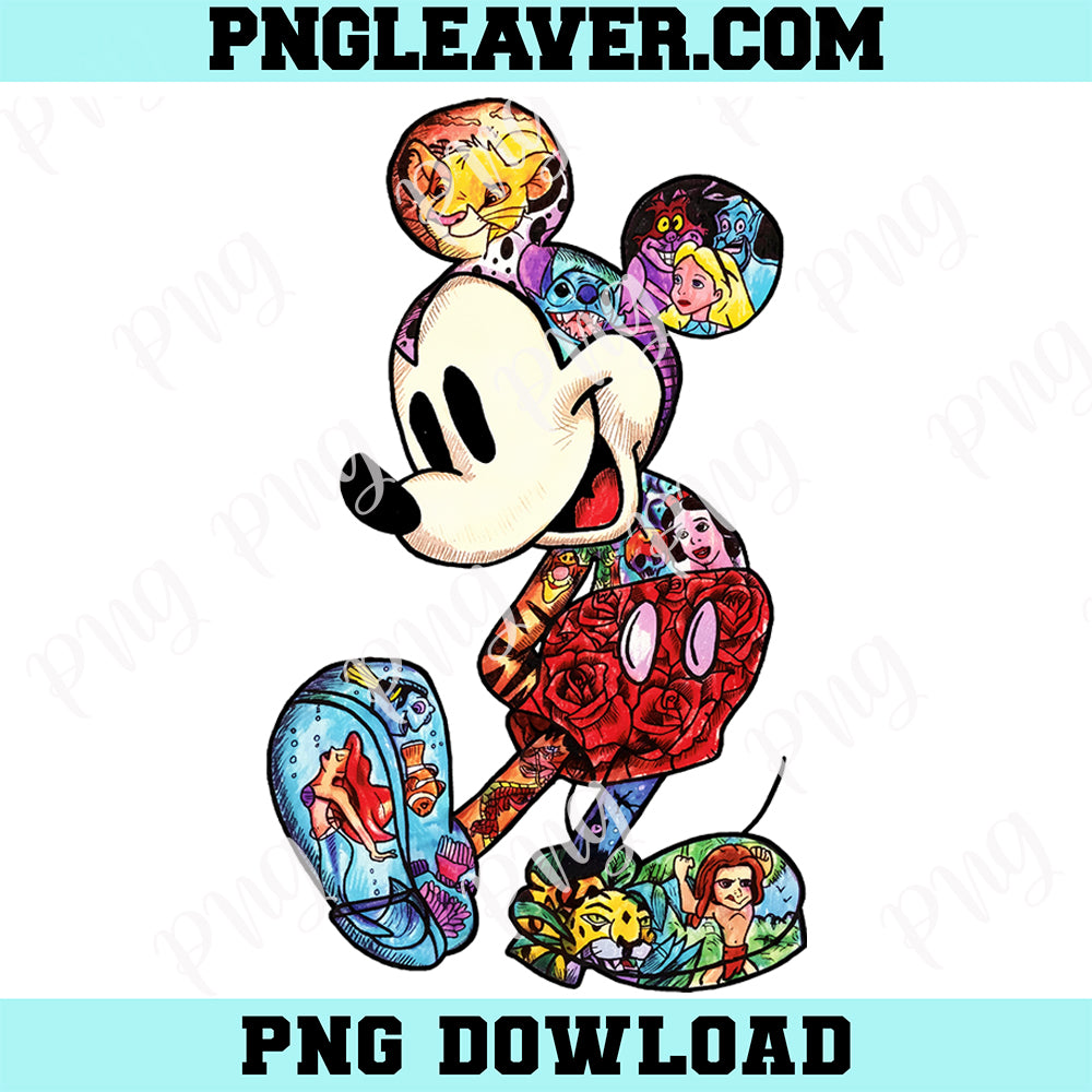 Couples Mickey Png, Magic Kingdom Family Png, Disney Trip Png