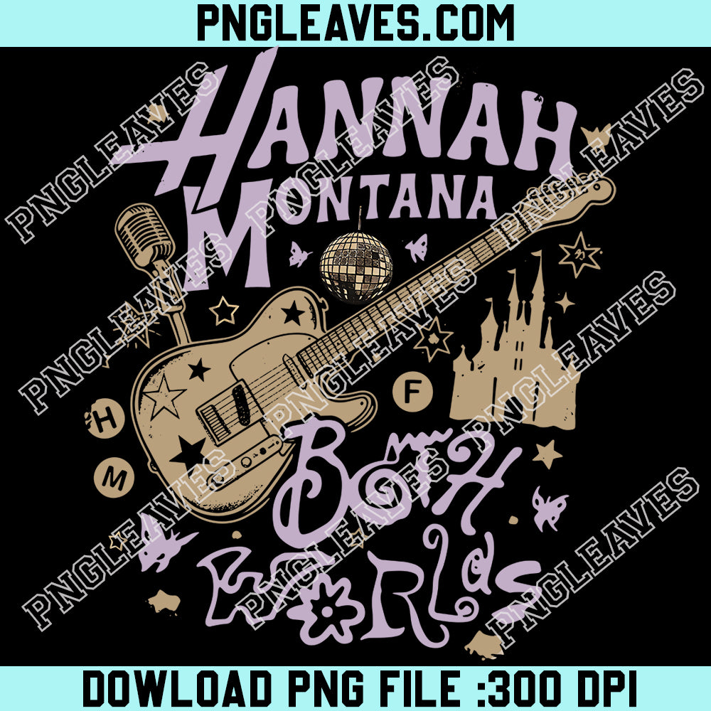 Hannah Montana PNG, Best of Both Worlds Retro Disney Png, Y2K Pop Star Png
