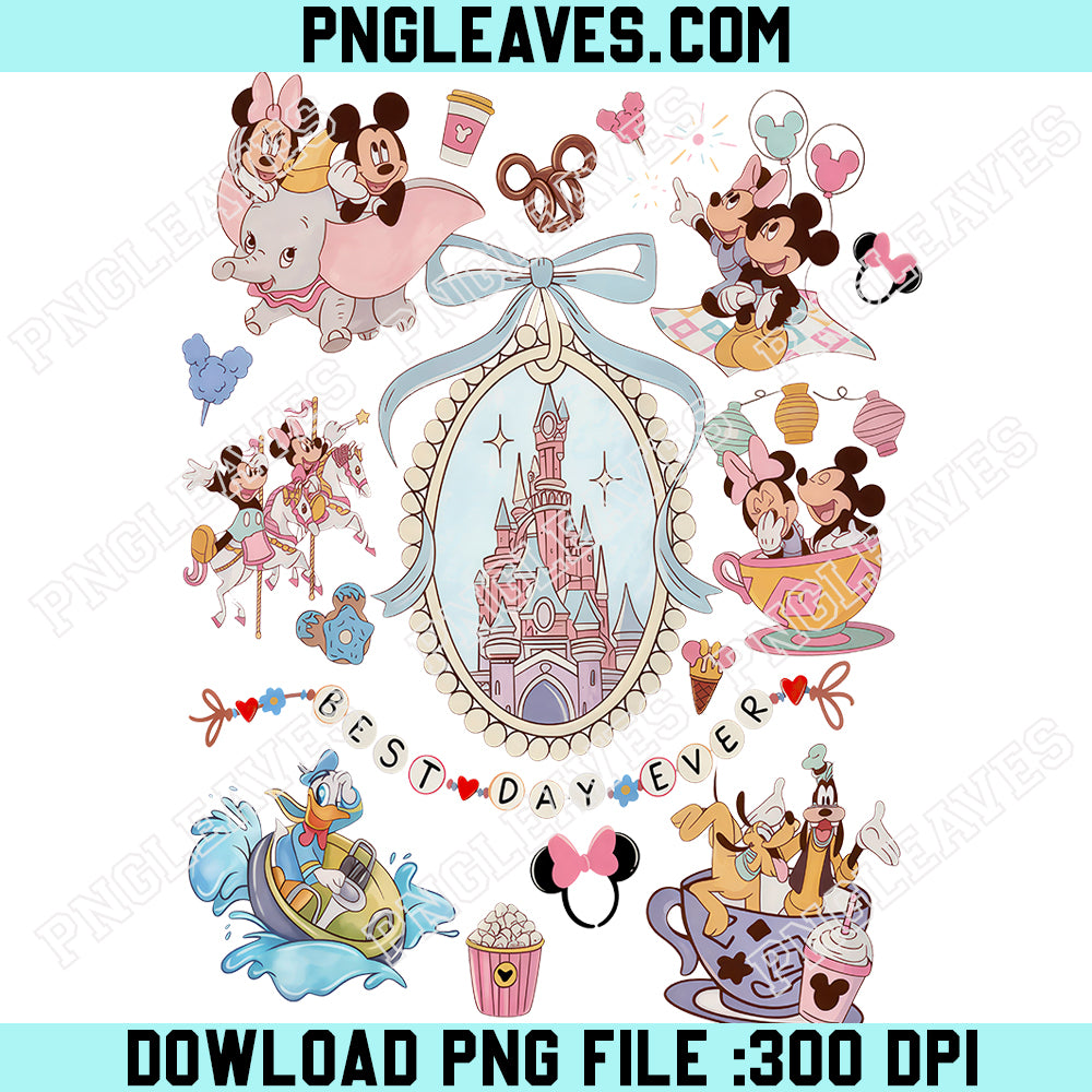 Retro Coquette Bows Mickey And Minnie Cute PNG, Disney World PNG, Disney Girls Trip PNG