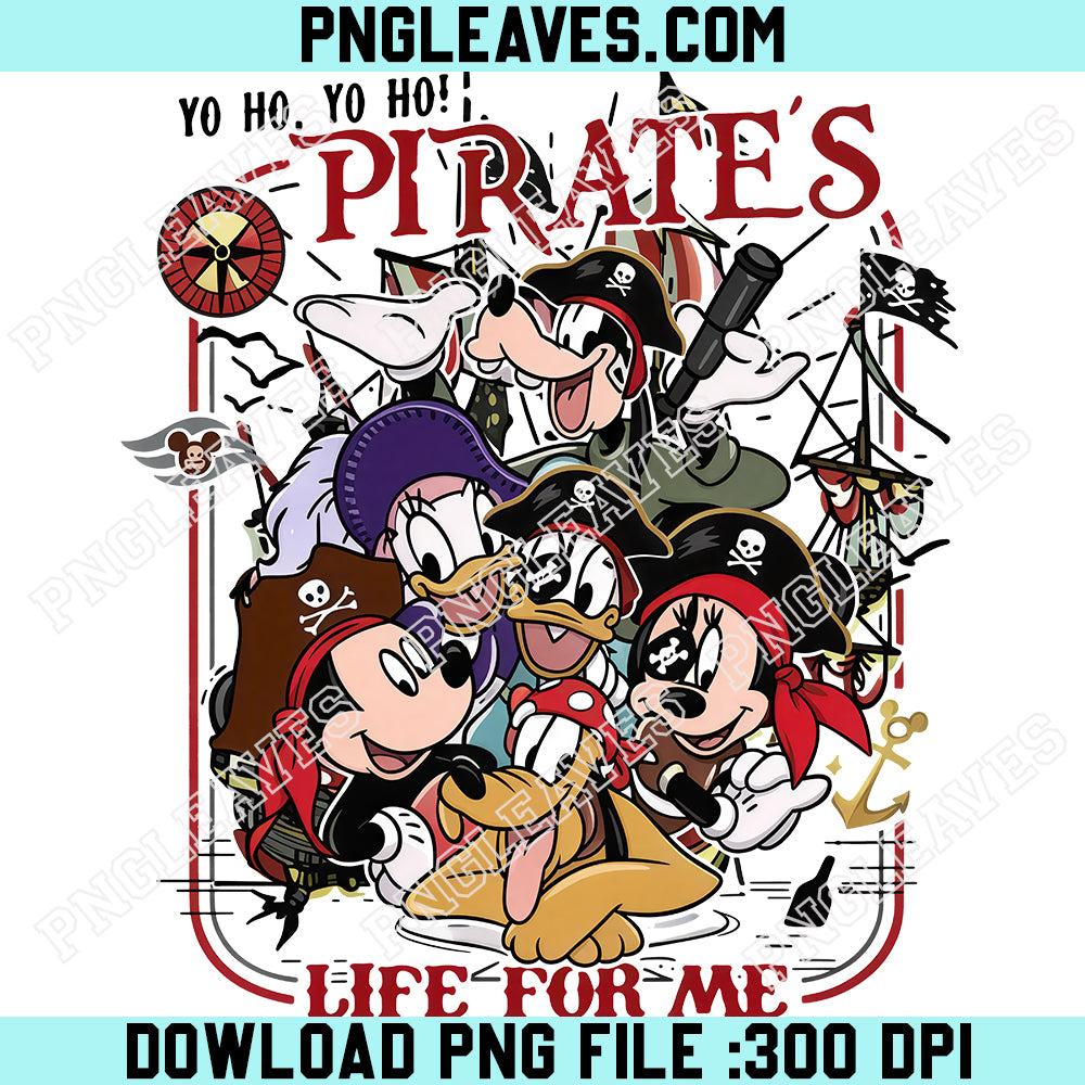 Friends Disney Pirate Baby PNG, Yo Ho Yo Ho A Pirate Life For Me Disney Girl Trip PNG, Family Pirates Of The Caribbean PNG