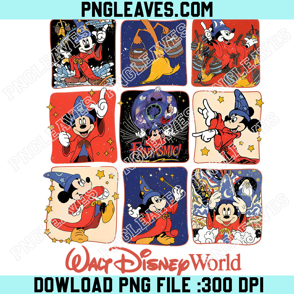 Disney Fantasia Mickey Cute figure PNG, Walt Disney World Kids PNG