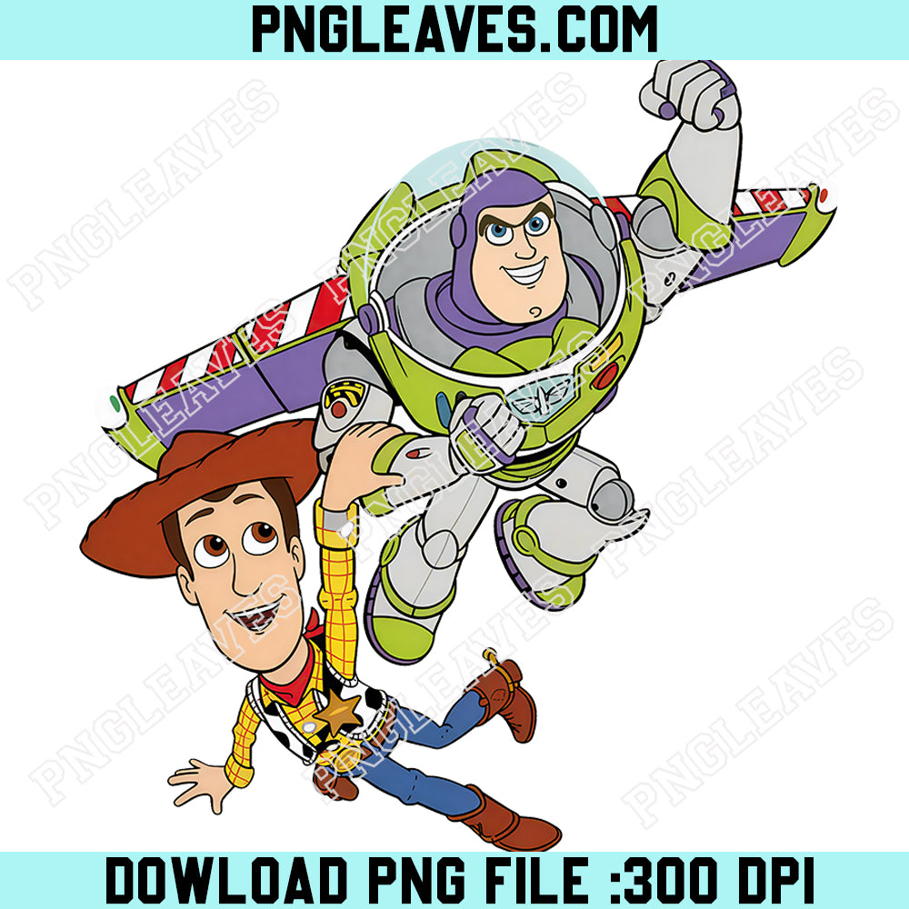 Buzz And Woody Friend Cute PNG, To Infinity And Beyond PNG, Disney Toy Story PNG