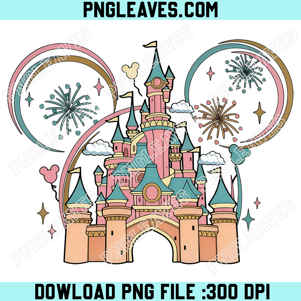 Long Live All The Magic We Made Castle PNG, Disney Castle Mickey And Friends PNG