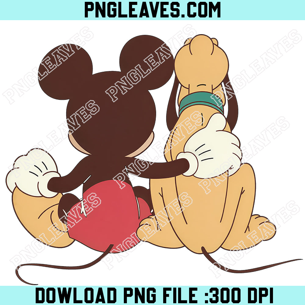Mickey And Pluto PNG, Pluto Dog Kids PNG, Kids Disney Pluto Mickey PNG