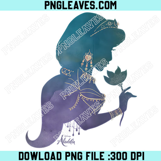 Disney Princess Jasmine Jewelry PNG, Disney Aladdin Live Action PNG, Princess Disneyland PNG