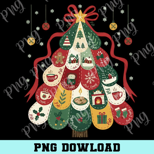 Christmas Tree PNG, Patchwork Resist Protest Christmas PNG, Funny Anti Trump Png