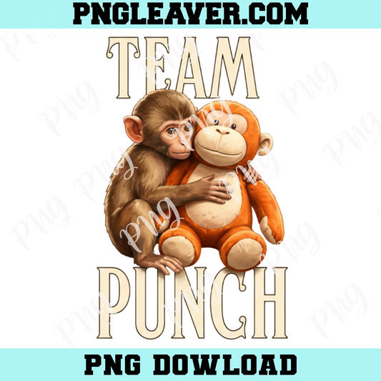 Baby Monkey Punch Team Punch Png, Baby Punch Team Png