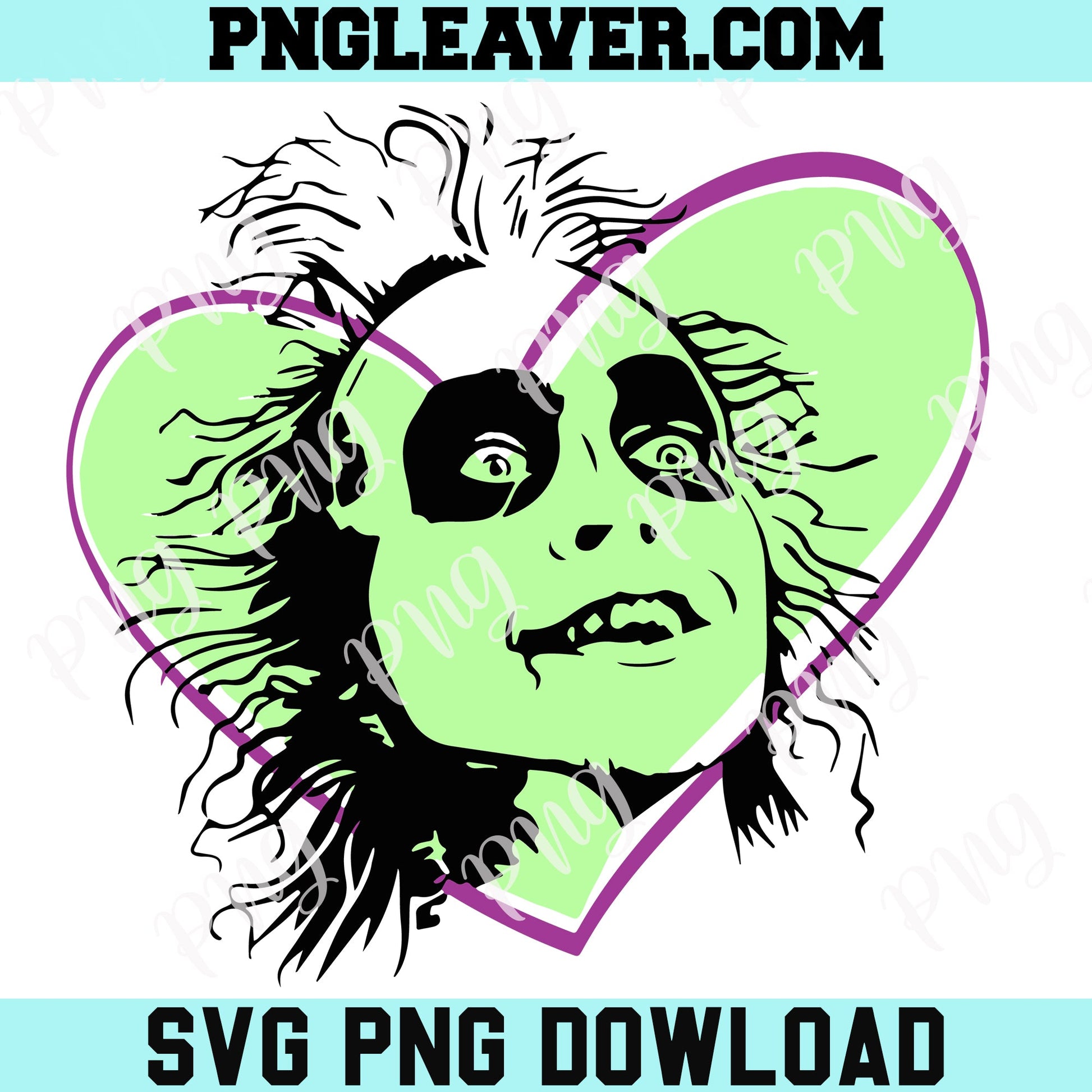 Beetlejuice Valentine Png Svg, Beetlejuice Movie Ghost Valentine's Day Anniversary Love Svg
