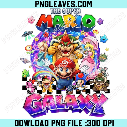 Cartoon  Mario Galaxy Characters Png, Cartoon Movie Png, Galaxy Movie Png
