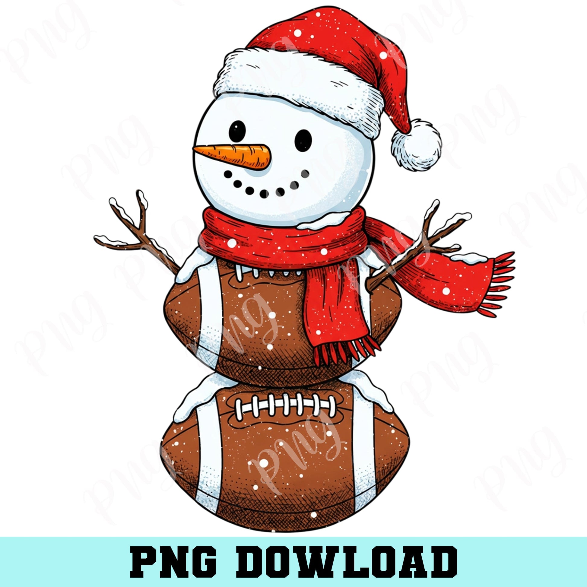 Christmas Football Snowman Png, Football Mom Xmas Sweater Png, Mom Christmas Football Hoodie Png
