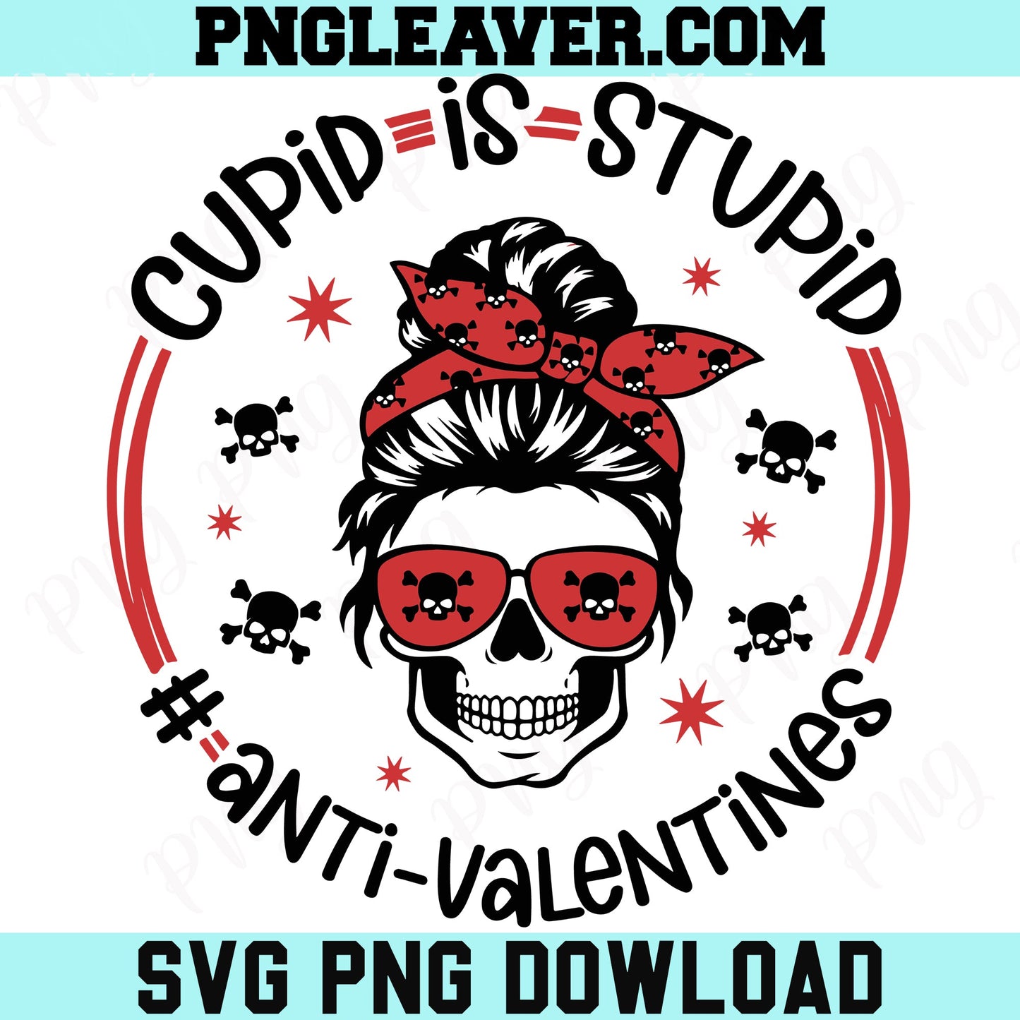 Cupid Is Stupid Anti Valentines Svg Png, Anti Valentines Svg