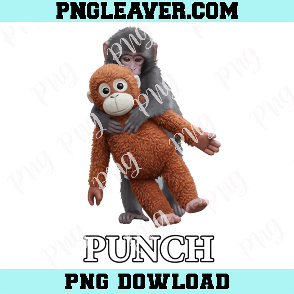 Cute Punch Baby Monkey Png, Punch Baby Cute Png