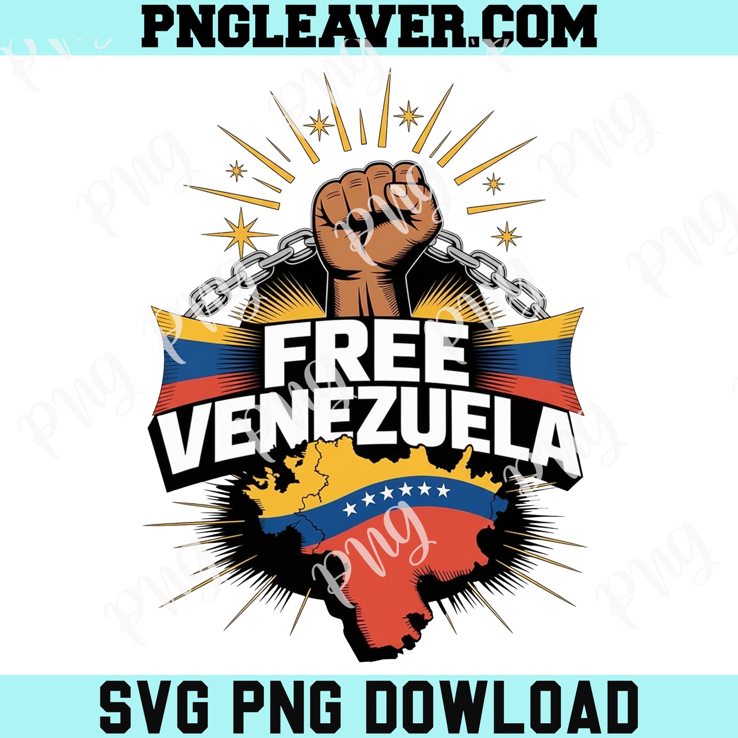Free Venezuela PNG, Venezuela Freedom Graphic Png, Protest Shirt Design, Political Statement PNG