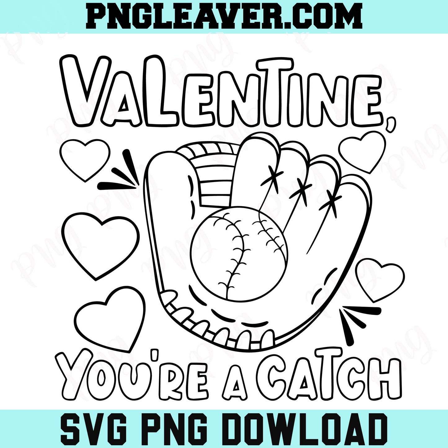 Gloves Baseball Svg Png, Baseball Valentine Svg, Gloves Ball Valentine Svg