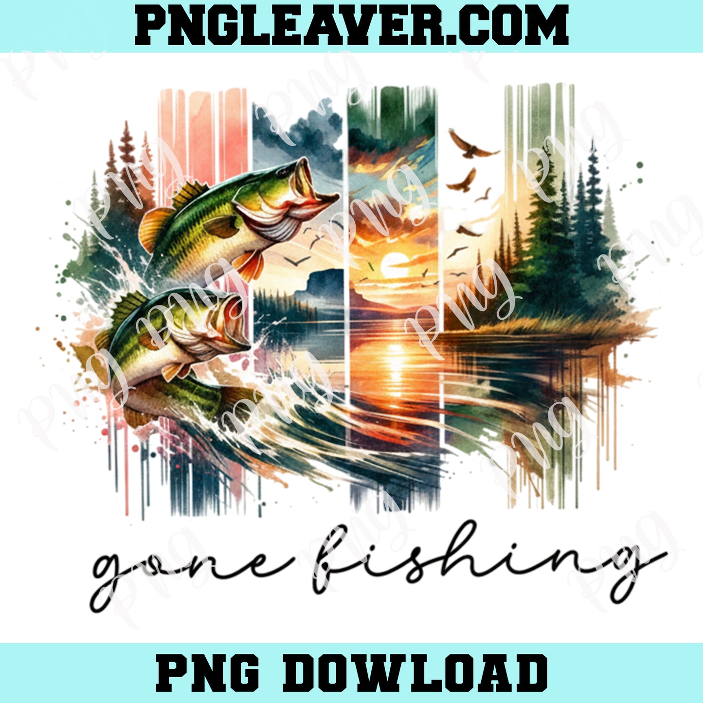 Gone Fishing Png, Bass Fish PNG, Jumping Bass Fish Png, Fish Png, Fishing Fish Png
