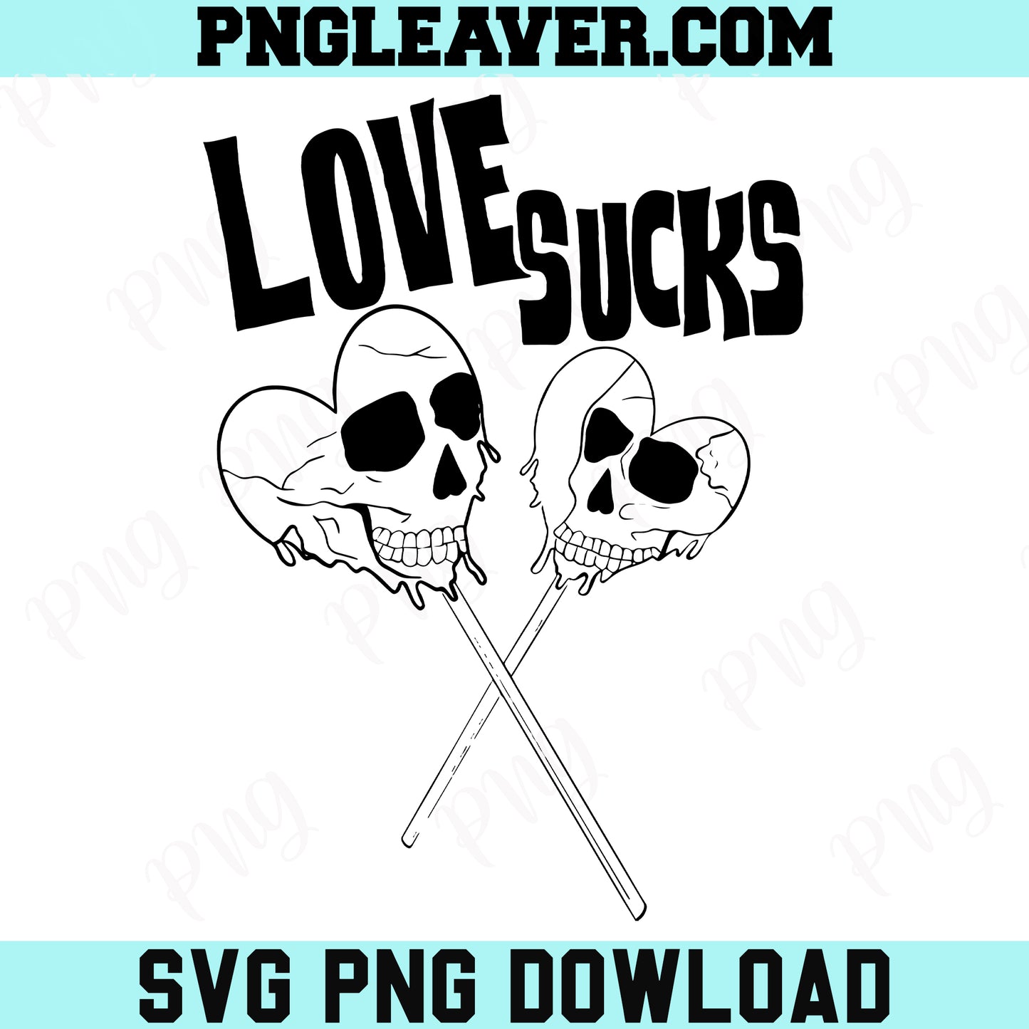 Love Sucks Valentine Svg, Lollipop Valentines Svg