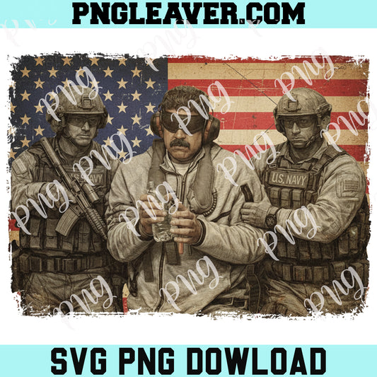 Maduro Captured 2026 PNG, Venezuela Libre Captured Live Maduro T-Shirt Design Png, Venezuelan Freedom