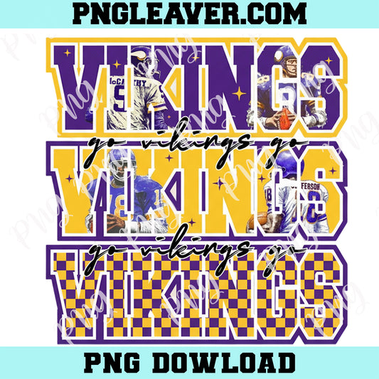 Minnesota Vikings Football Png, Minnesota Png, Let's Go Vikings Png, Vikings Football Png