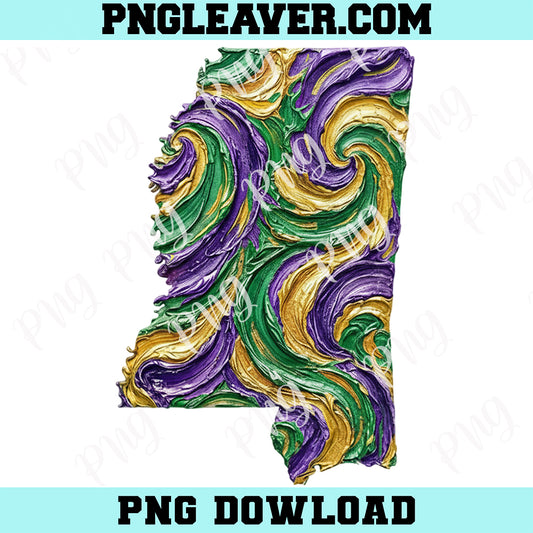 Mississippi State Mardi Gras Map Png, Brushstroke Impasto Design Png, Fat Tuesday Png