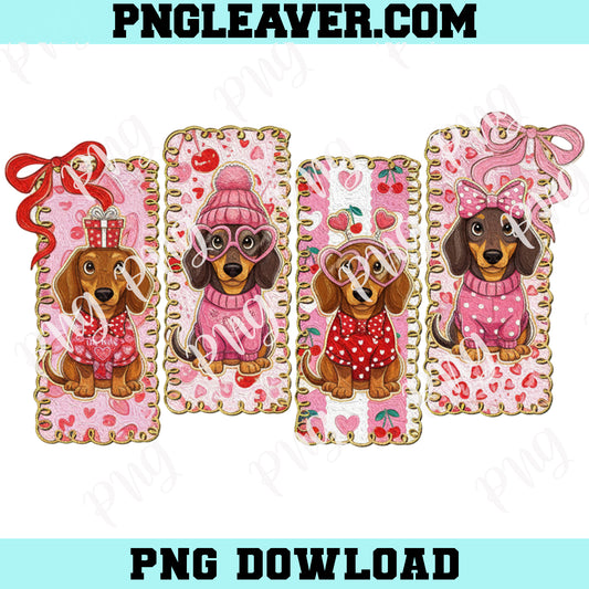 My Dachshund Is My Valentine Cute Png, Valentine Coquette Png, Valentine's Day, Retro Valentine Png