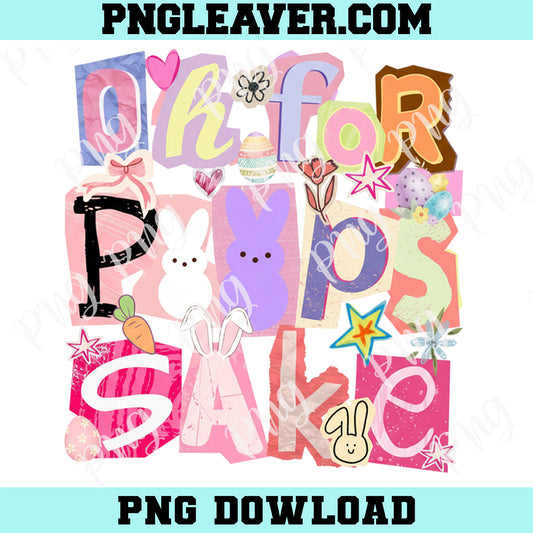 Oh For Bunny Sake Coquette Png, Happy Easter Bunny Png, Coquette Bunny Retro Easter Rabbit Png
