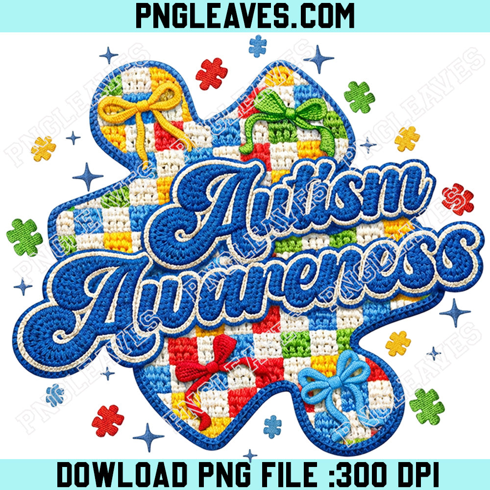 Patchwork Autism Awareness Png, Autism Shirt Png, Autism For Kid Png