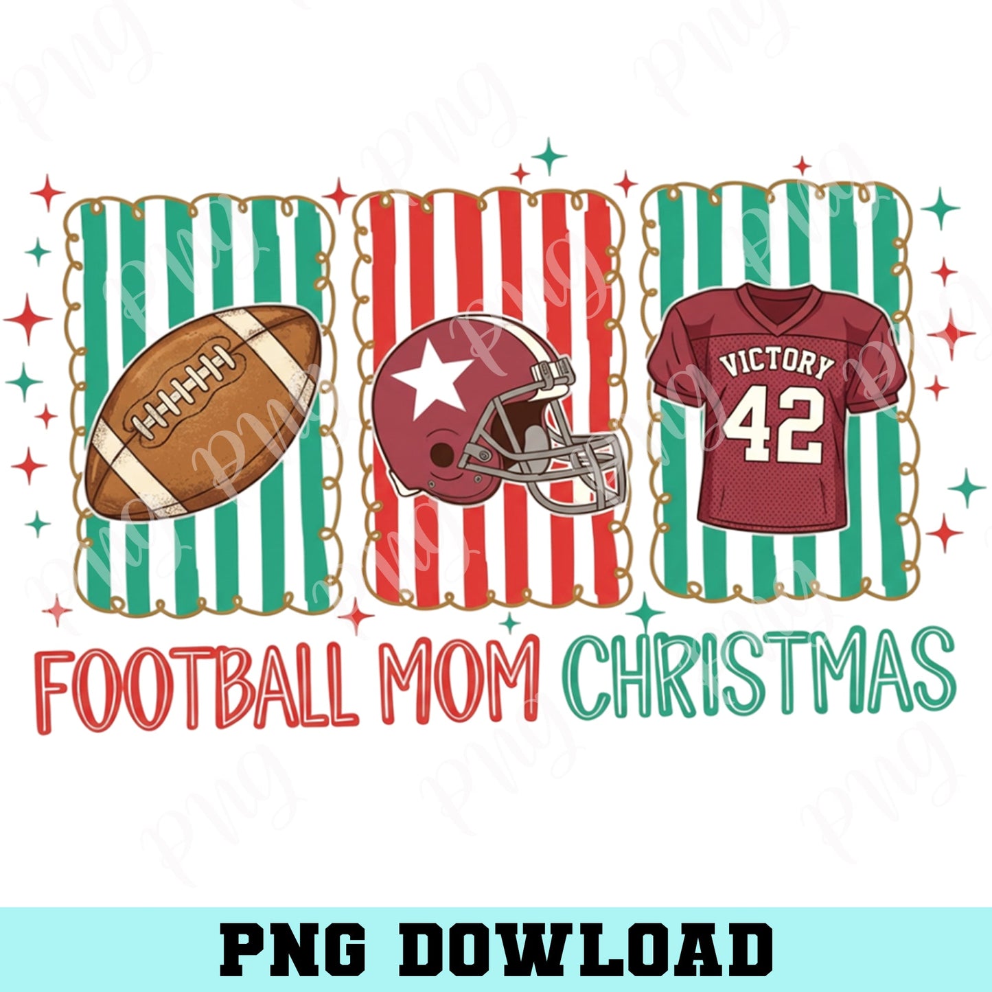Sports Mamas Christmas Png, Retro Christmas Football Mom PNG, Festive Holiday Sports Mamas, Cute Team Mom Gift Tshirt PNG
