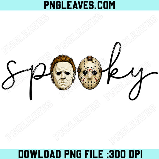 Spooky Retro Halloween PNG, Halloween Characters Png