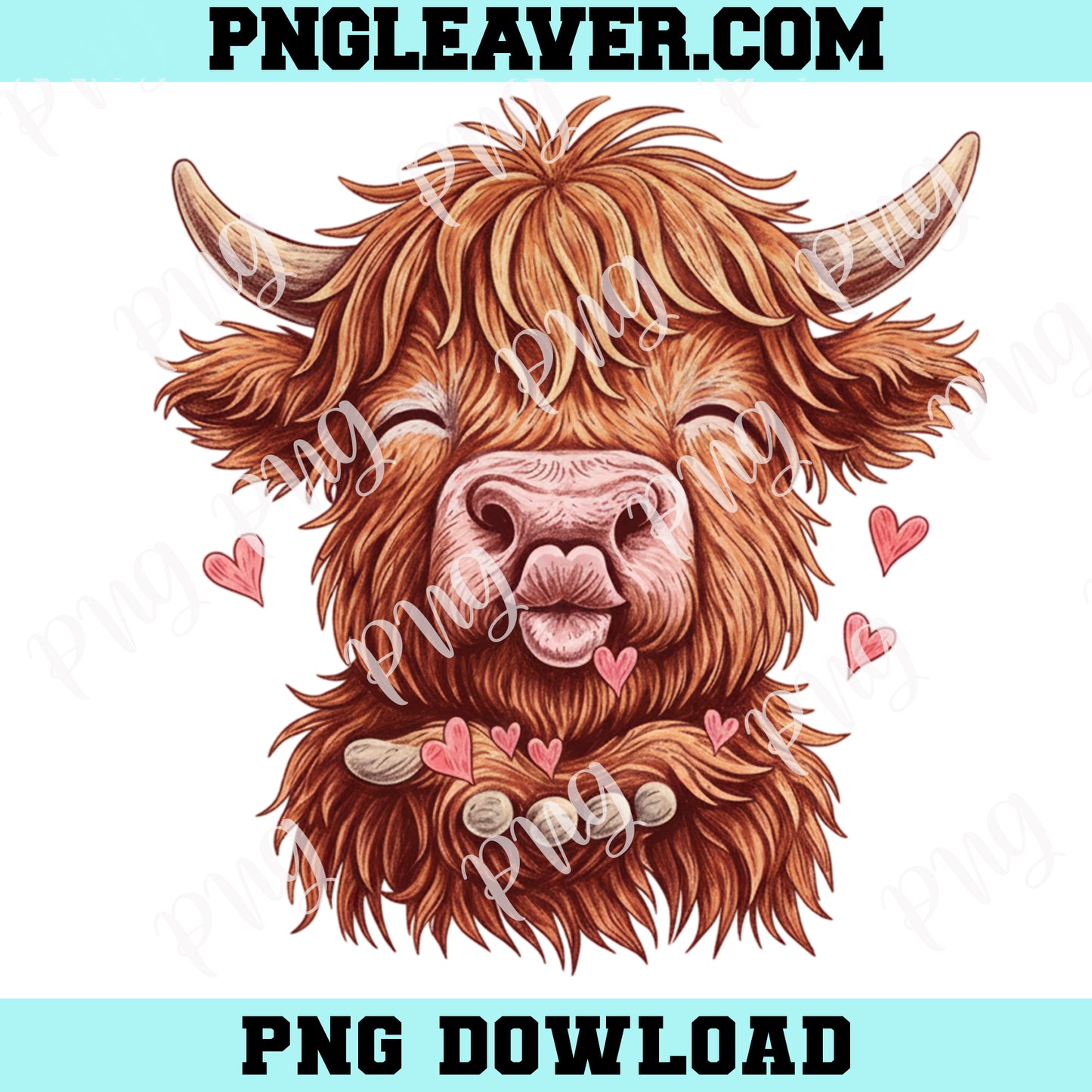 Cow Love Xoxo Png, Cow Cute Heart Valentine Png, Hand drawn Love Png, Valentine Love Png