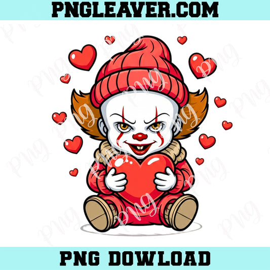 Scary Baby Valentine PNG, Retro Valentine Png, Horror Valentine Png, Funny Valentine Png